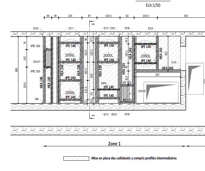 Création de structures métalliques sur mesure pour le support d'équipements dans un hôtel à Antibes - Structure métallique